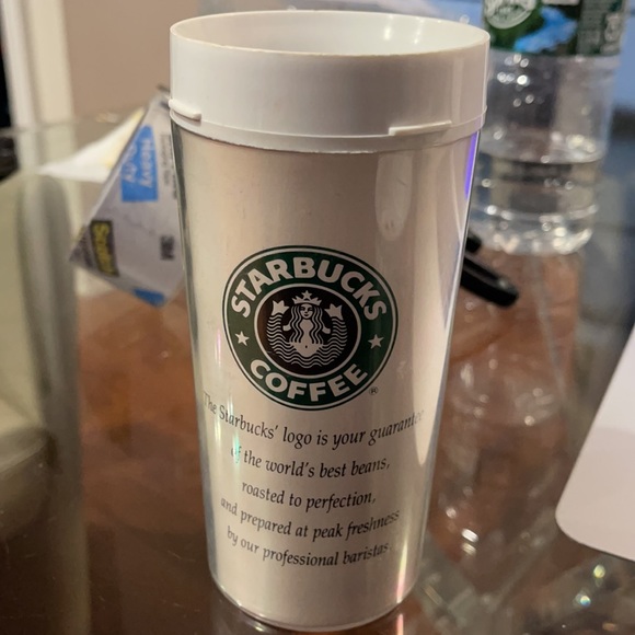 Starbucks Caffe Latte Recipe Plastic Tumbler Cup  Collectors Limited Cup - Picture 2 of 4